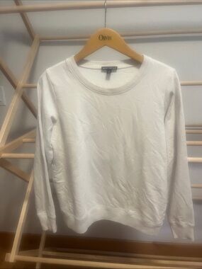 J. Crew Mercantile White Crewneck Tee - Small